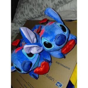 Disney stitch slippers with heart 2/3